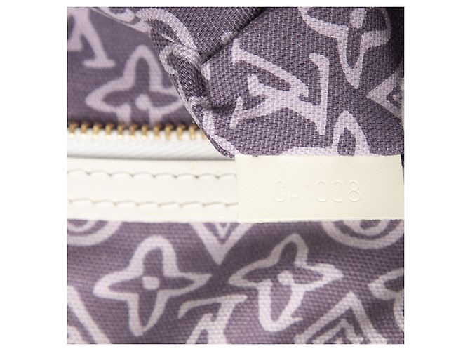 Louis Vuitton Purple Monogram Tahitienne Cabas PM Porpora - vista 7