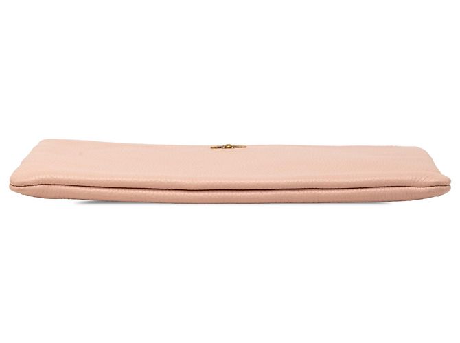 Clutch Blind For Love in pelle rosa Gucci - vista 3