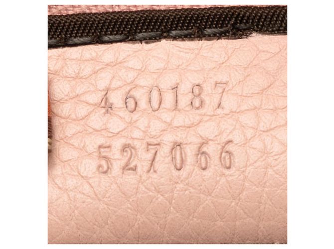 Clutch Blind For Love in pelle rosa Gucci - vista 6