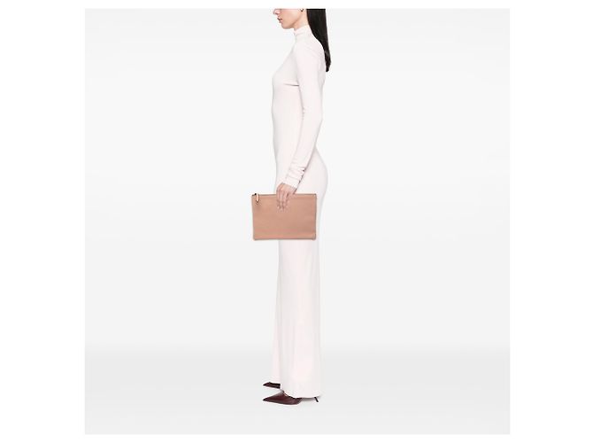 Clutch Blind For Love in pelle rosa Gucci - vista 7