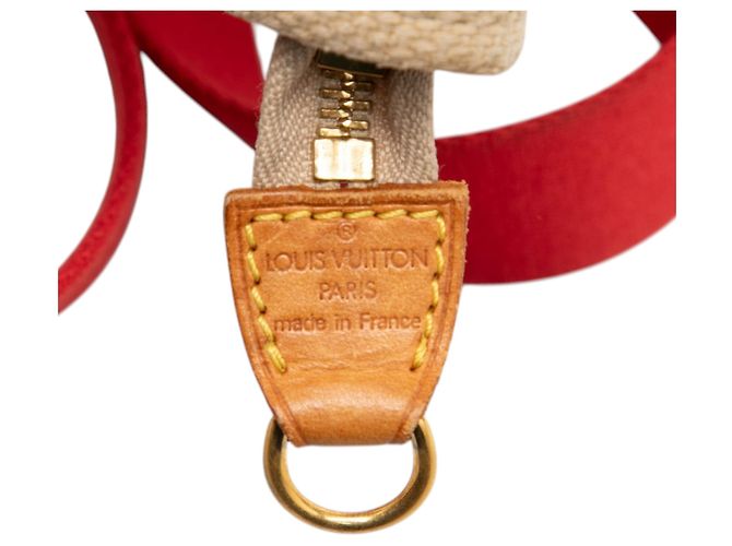 Louis Vuitton Beige Antigua Cabas MM - vista 6