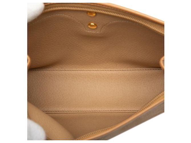 Dior Brown Diorissimo Trotter beschichtete Canvas Clutch Braun Hellbraun - Ansicht 4