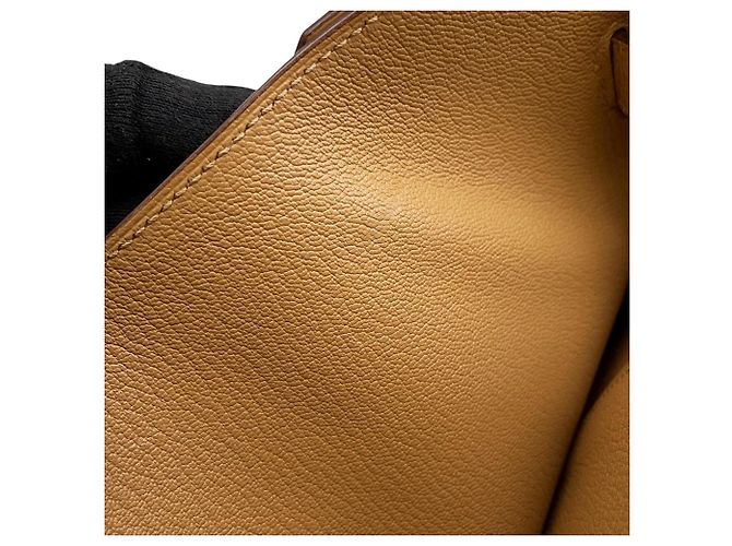 Hermès Borsa Hermes Kelly Depeches 34 Beige - vista 10