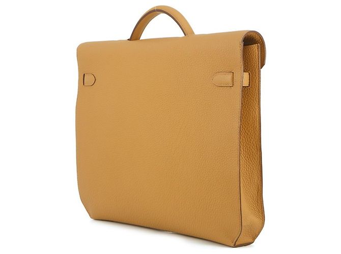 Hermès Borsa Hermes Kelly Depeches 34 Beige - vista 2