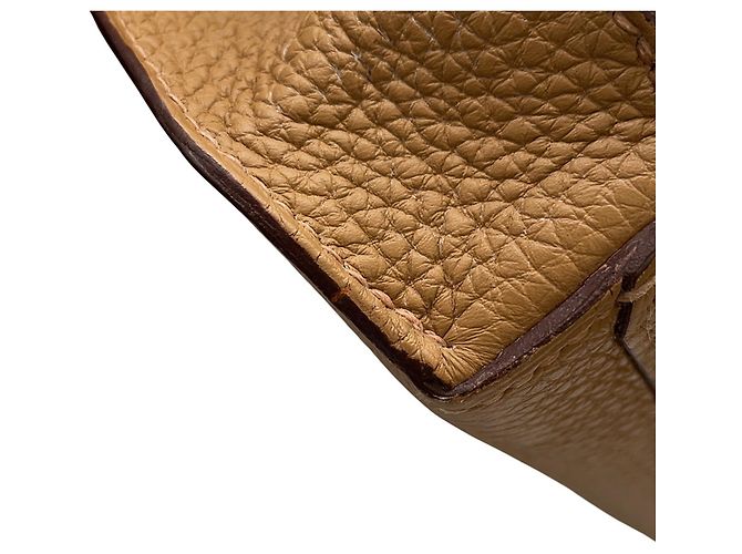 Hermès Borsa Hermes Kelly Depeches 34 Beige - vista 7