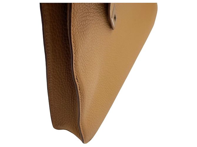 Hermès Borsa Hermes Kelly Depeches 34 Beige - vista 8