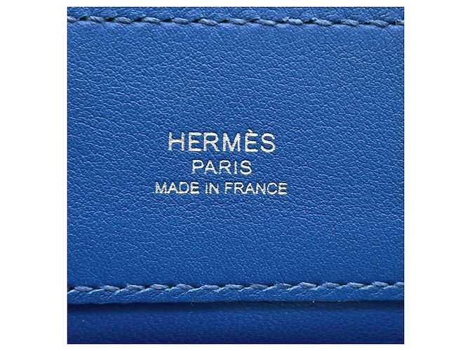 Hermès Borsa a Spalla Hermes Sac Aline Mini Blu - vista 10