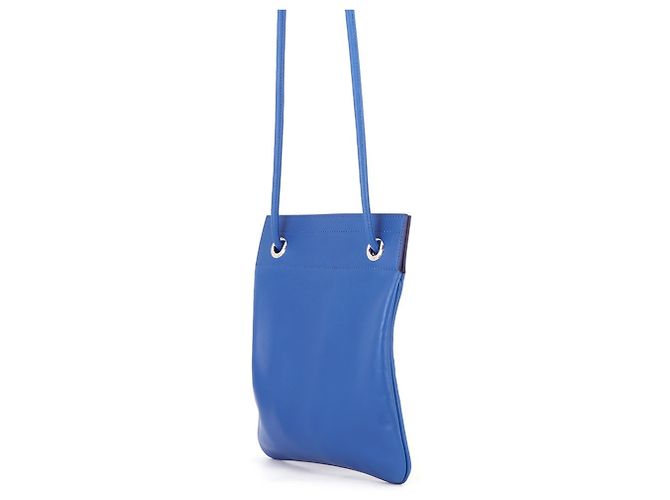 Hermès Borsa a Spalla Hermes Sac Aline Mini Blu - vista 2