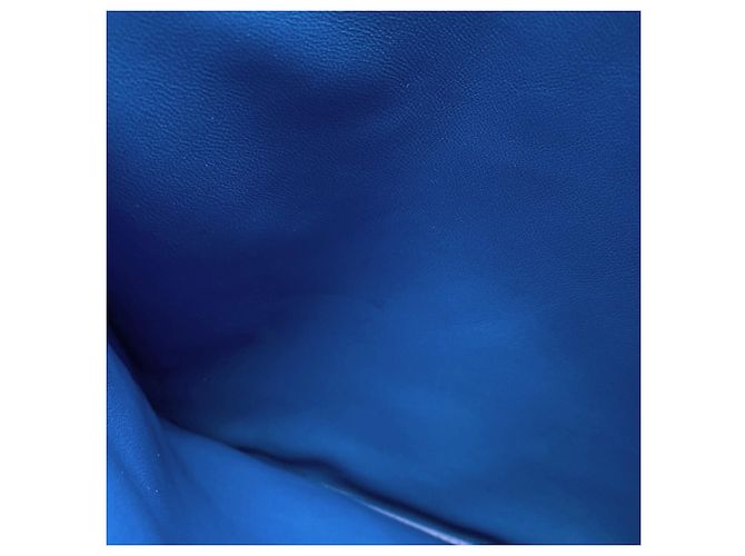 Hermès Borsa a Spalla Hermes Sac Aline Mini Blu - vista 9