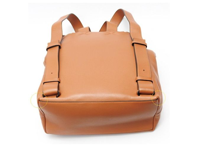 Zaino Loewe Goya in pelle marrone - vista 5