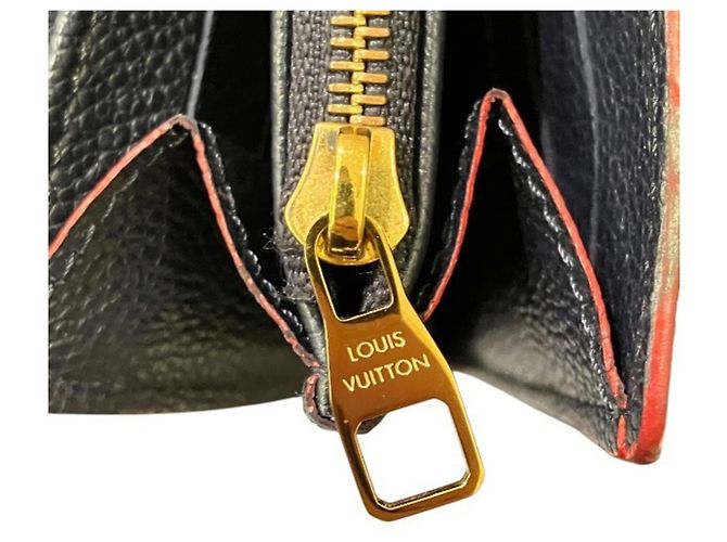 Sarah Cartera larga Louis Vuitton Monogram Empreinte Roja - vista 7
