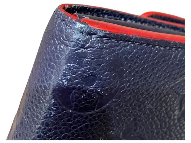 Sarah Cartera larga Louis Vuitton Monogram Empreinte Roja - vista 9