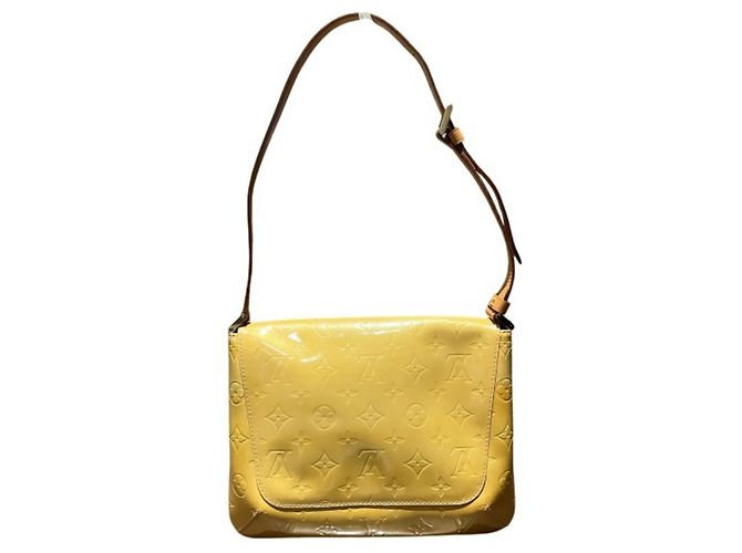 Borsa Louis Vuitton Monogram Vernis Thompson Street D'oro - vista 2