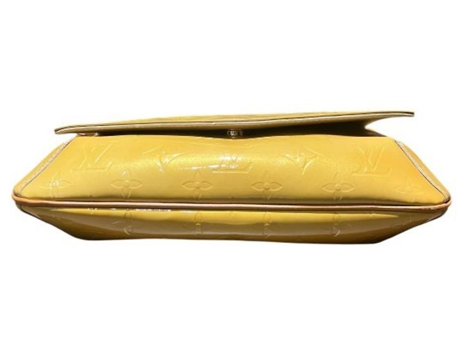 Borsa Louis Vuitton Monogram Vernis Thompson Street D'oro - vista 3