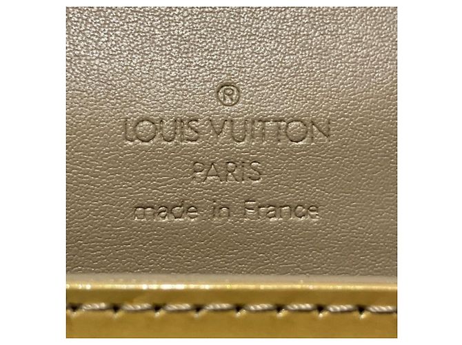 Borsa Louis Vuitton Monogram Vernis Thompson Street D'oro - vista 4
