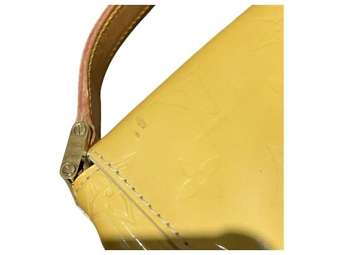 Borsa Louis Vuitton Monogram Vernis Thompson Street D'oro - vista 7