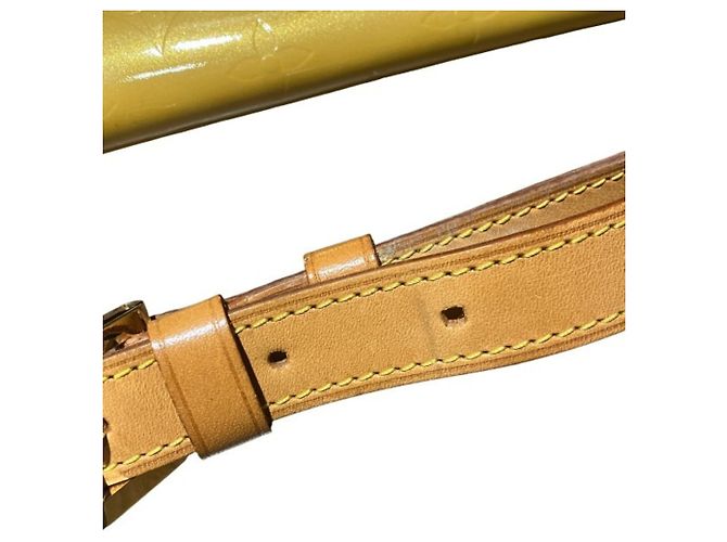 Borsa Louis Vuitton Monogram Vernis Thompson Street D'oro - vista 8