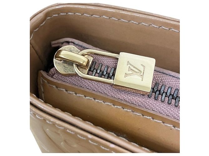 Borsa Louis Vuitton Monogram Vernis Houston Nocciola - vista 6