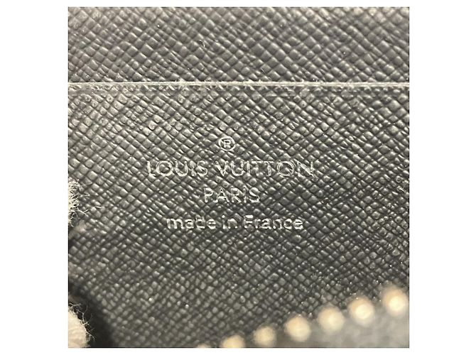 Louis Vuitton Monogram Eclipse Münzbeutel Schwarz - Ansicht 4
