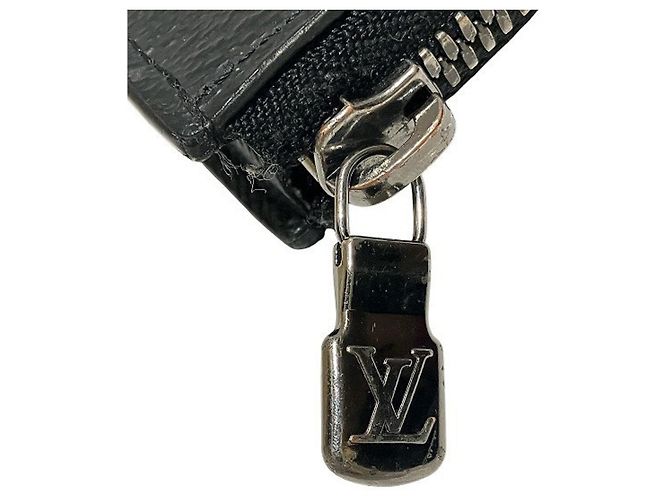 Louis Vuitton Monogram Eclipse Münzbeutel Schwarz - Ansicht 6
