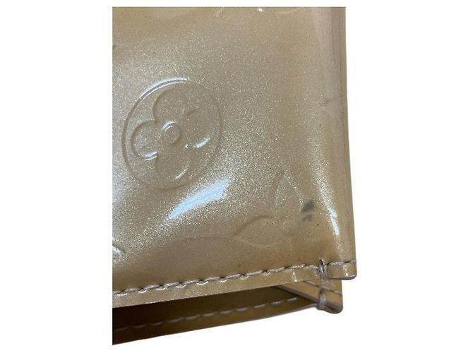 Borsa mini Louis Vuitton Monogram Vernis Lead PM Giallo - vista 7