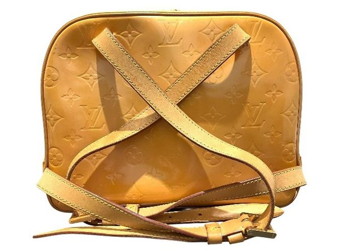 Borsa/Zaino Louis Vuitton Monogram Vernis Murray Rosa Arancione - vista 2