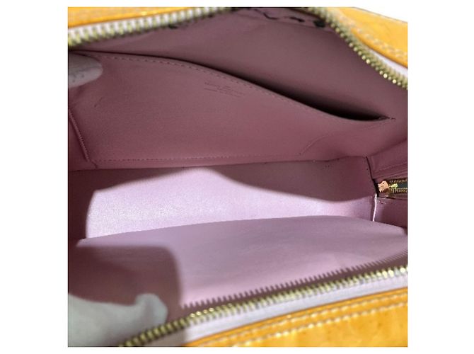 Borsa/Zaino Louis Vuitton Monogram Vernis Murray Rosa Arancione - vista 5
