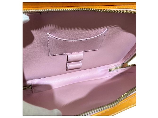 Borsa/Zaino Louis Vuitton Monogram Vernis Murray Rosa Arancione - vista 6
