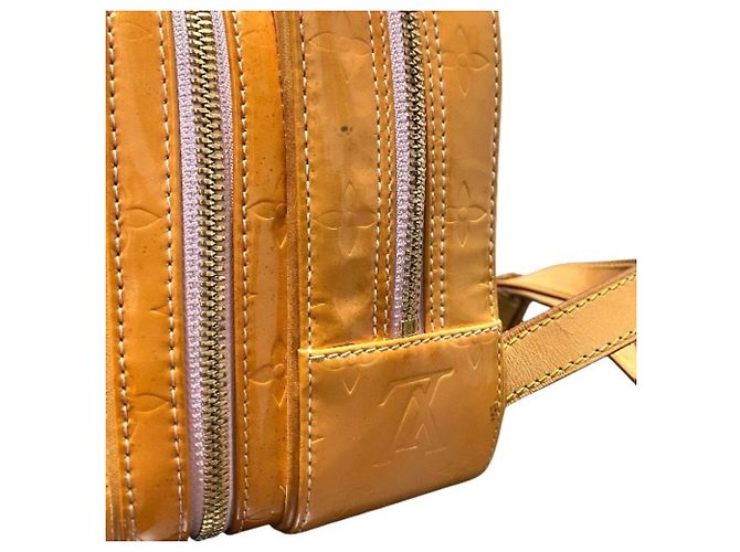 Borsa/Zaino Louis Vuitton Monogram Vernis Murray Rosa Arancione - vista 8