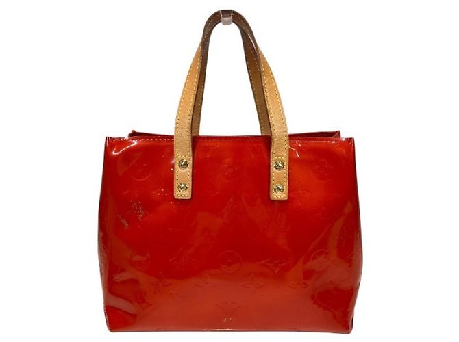 Borsa Louis Vuitton Monogram Vernis Lead PM M91088 Rosso - vista 2