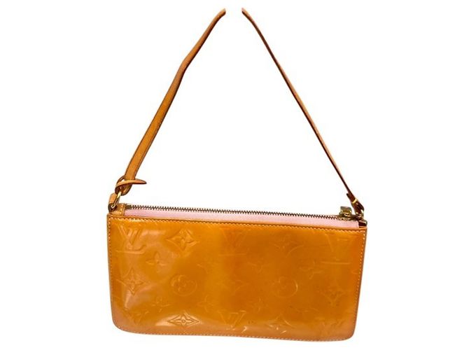 Borsa Louis Vuitton Monogram Vernis Lexington Beige - vista 2