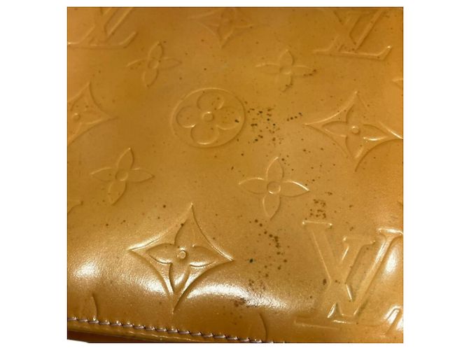 Borsa Louis Vuitton Monogram Vernis Lexington Beige - vista 6