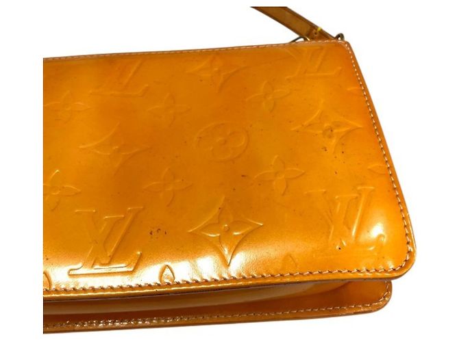 Borsa Louis Vuitton Monogram Vernis Lexington Beige - vista 7
