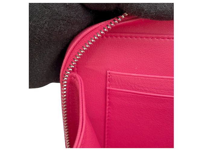 Borsa a Spalla Chanel Pink Matelassé Chain Rosa - vista 10