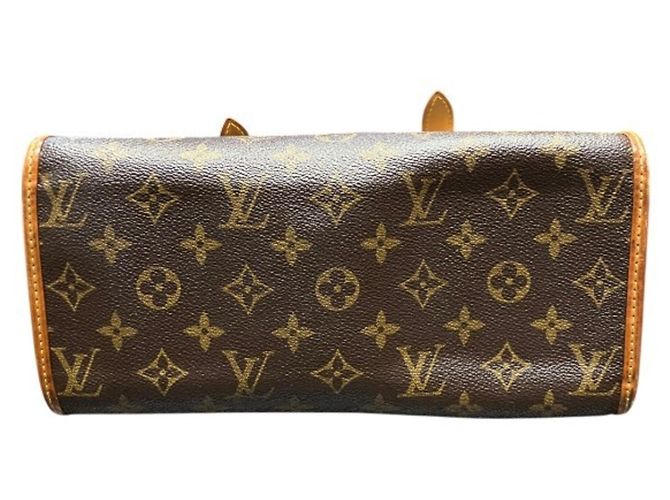 Borsa a Spalla Louis Vuitton Monogram Popincourt Marrone - vista 3