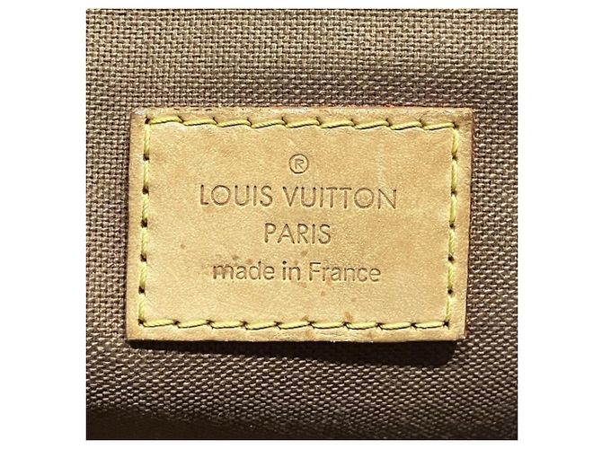 Borsa a Spalla Louis Vuitton Monogram Popincourt Marrone - vista 4