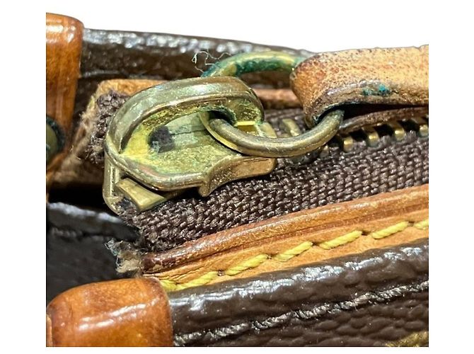 Borsa a Spalla Louis Vuitton Monogram Popincourt Marrone - vista 6