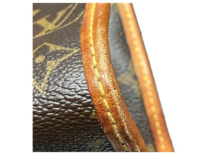 Borsa a Spalla Louis Vuitton Monogram Popincourt Marrone - vista 7