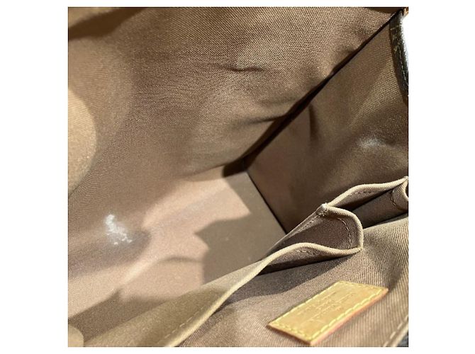 Borsa a Spalla Louis Vuitton Monogram Popincourt Marrone - vista 9