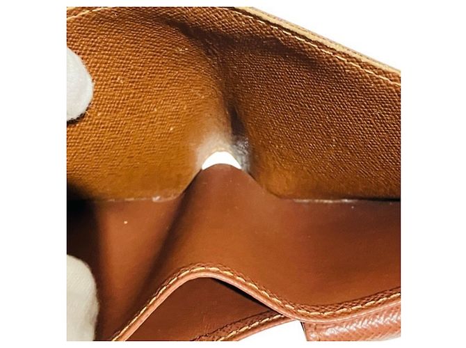 Portafoglio bi-fold Monogram Louis Vuitton Marrone - vista 7