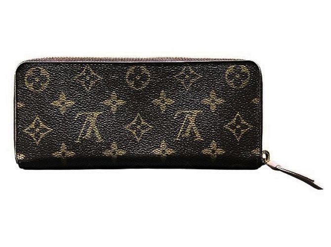 Louis Vuitton Monogram Portefeuille Clemence Long Wallet Rosa - vista 2