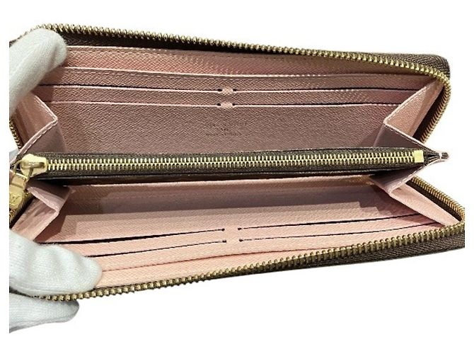 Louis Vuitton Monogram Portefeuille Clemence Long Wallet Rosa - vista 3