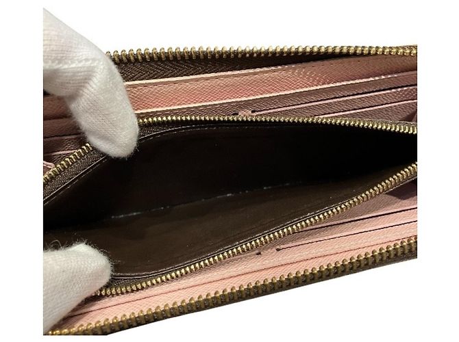 Louis Vuitton Monogram Portefeuille Clemence Long Wallet Rosa - vista 6