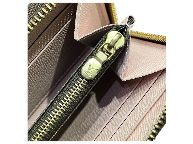 Louis Vuitton Monogram Portefeuille Clemence Long Wallet Rosa - vista 7