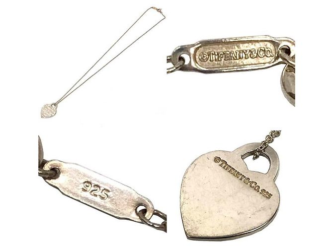 Collana Tiffany Notes Heart Tag di Tiffany & Co. Argento - vista 3