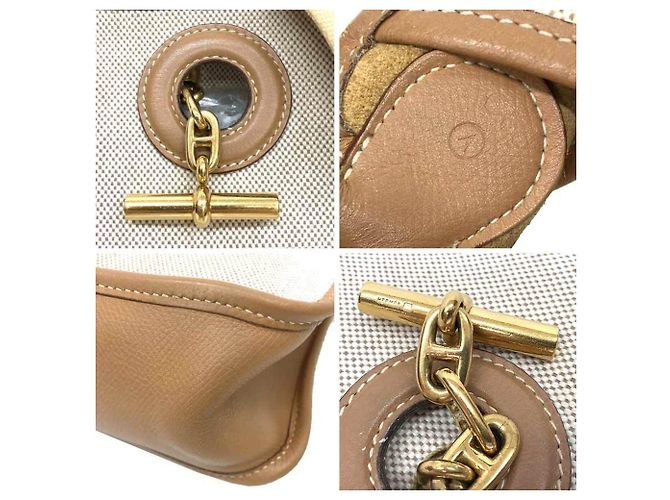 Hermès Borsa a Spalla Hermes Vespa PM Cammello - vista 3
