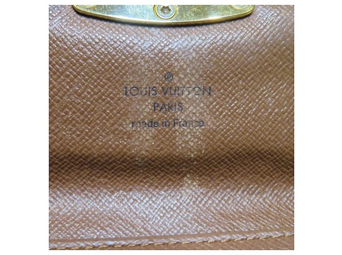 Louis Vuitton Monogram Portefeuille Sarah Etoile Long Wallet Marrone - vista 4