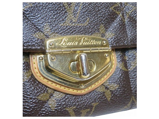 Louis Vuitton Monogram Portefeuille Sarah Etoile Long Wallet Marrone - vista 8