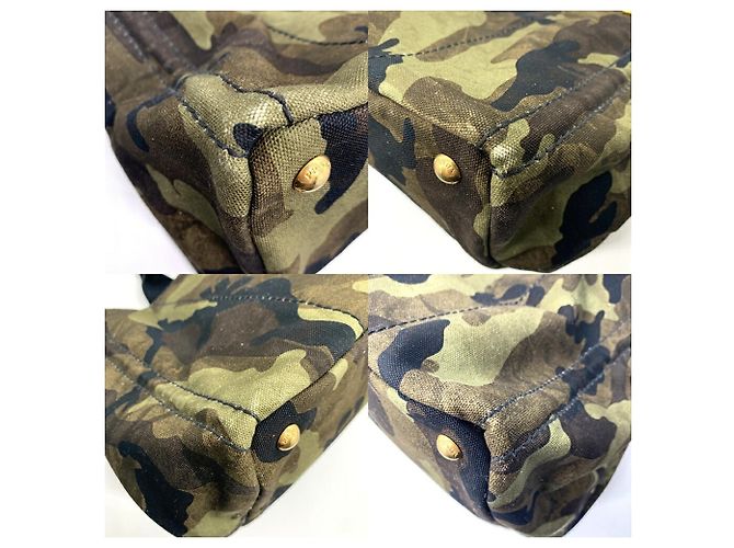 Borsa Tote Prada Canapa Camouflage BN2020 - vista 3