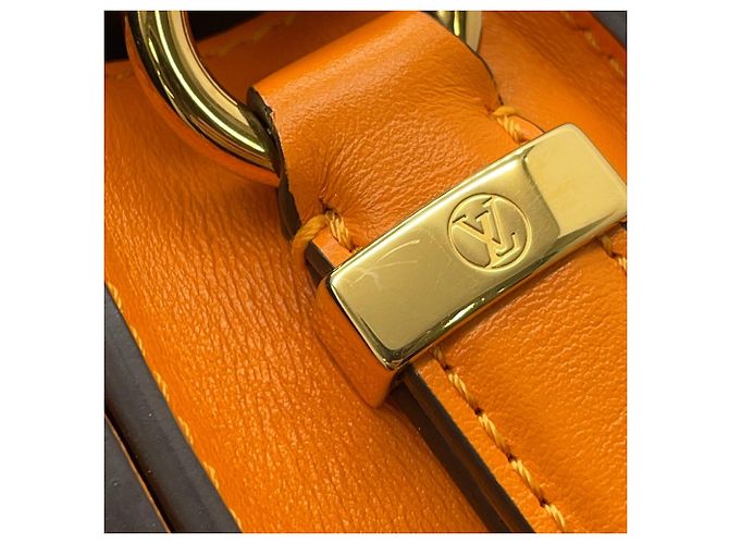 Borsa Louis Vuitton - Pont Neuf, Pelle Camel Cammello - vista 12